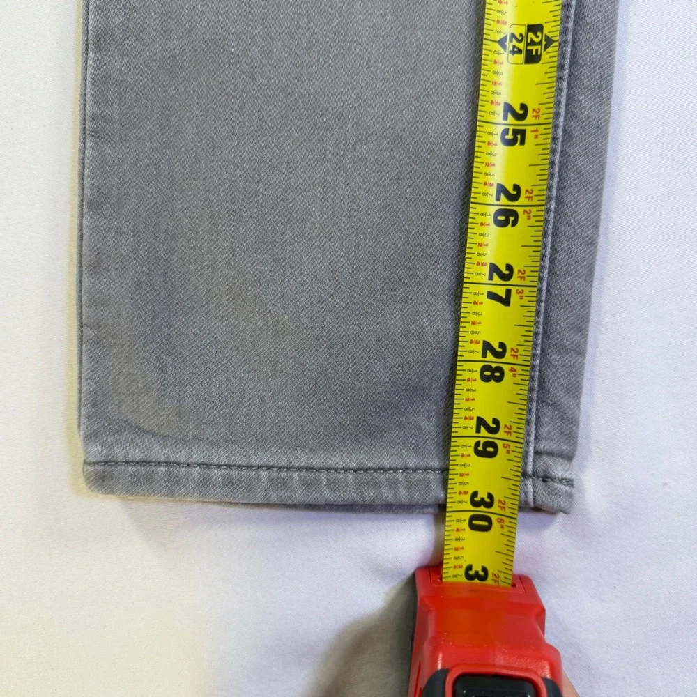 Denizen from Levis 216 Slim Fit Light Gray Jeans Mens W28 L30‎ Stretch Denim